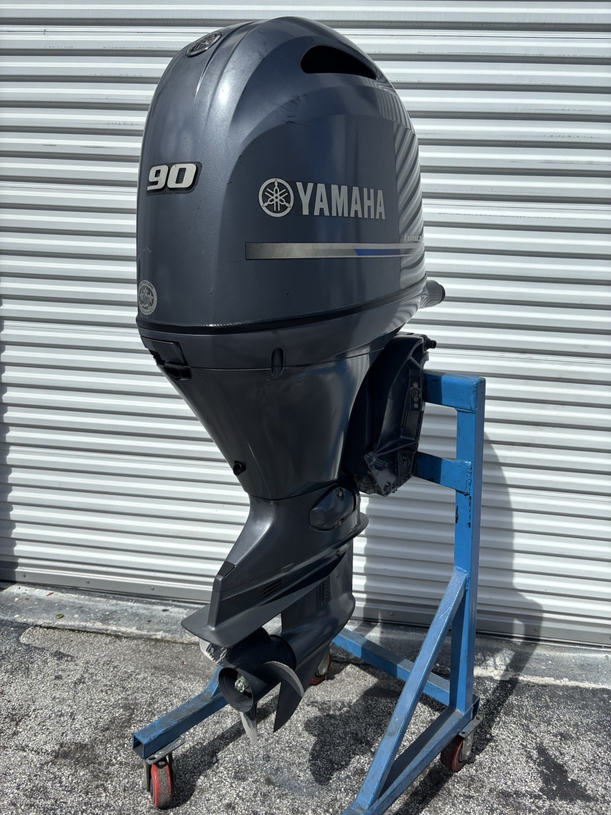 2015 Yamaha F90TLRB 90hp 4-Stroke EFI 20-Shaft Outboard Motor - Image 2
