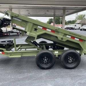 2026 GoodGuys 10-Dump Trailer Green-Color