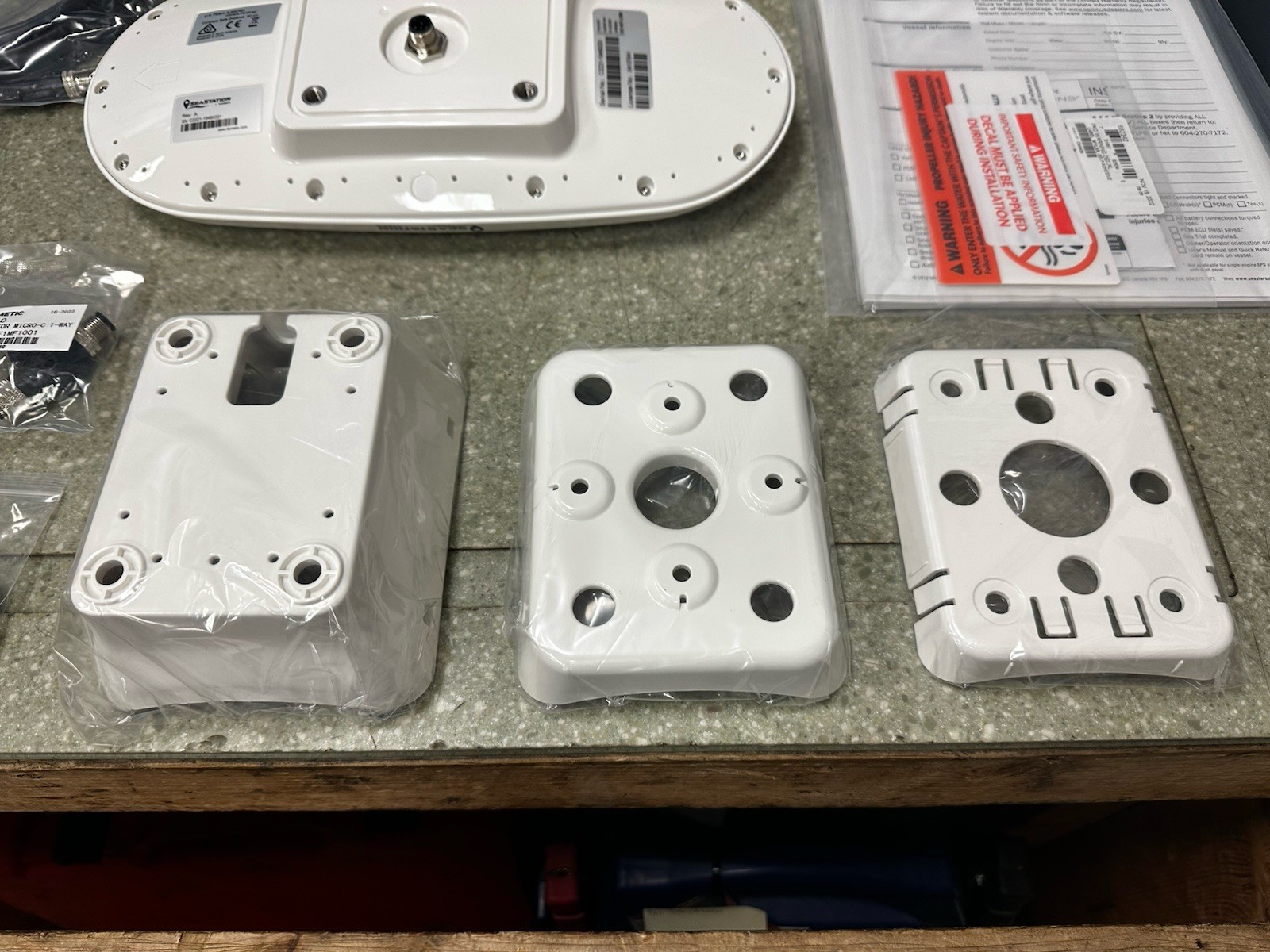 Seastar Optimus, Seastation & Seaways V200 Flush Mount Kit specs - Image 7