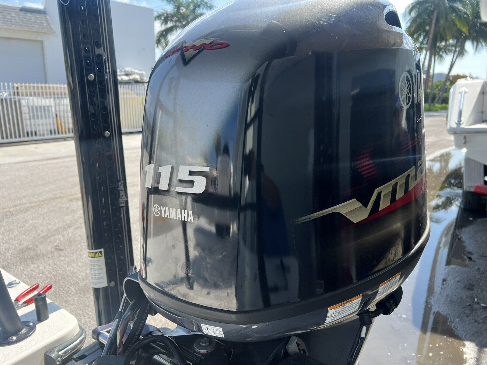 2022 Yamaha 115hp Vmax Sho 4 stroke 20'' outboard motor - Image 5