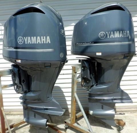 Pair 2010 Yamaha 350hp 4 Stroke 25 Shaft Outboard Motor - Image 10