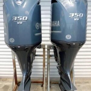 Pair 2010 Yamaha 350hp 4 Stroke 25 Shaft Outboard Motor